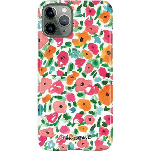 Bouffants and Broken Hearts Watercolor Floral iPhone 11 Pro Lite Case