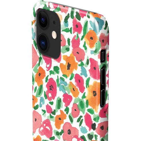 Bouffants and Broken Hearts Watercolor Floral iPhone 12 Mini Lite Case