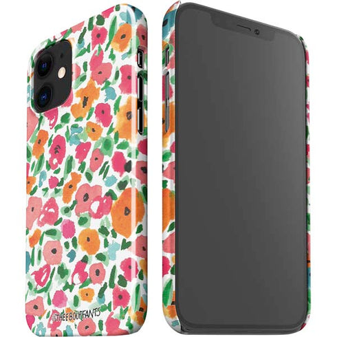 Bouffants and Broken Hearts Watercolor Floral iPhone 12 Mini Lite Case