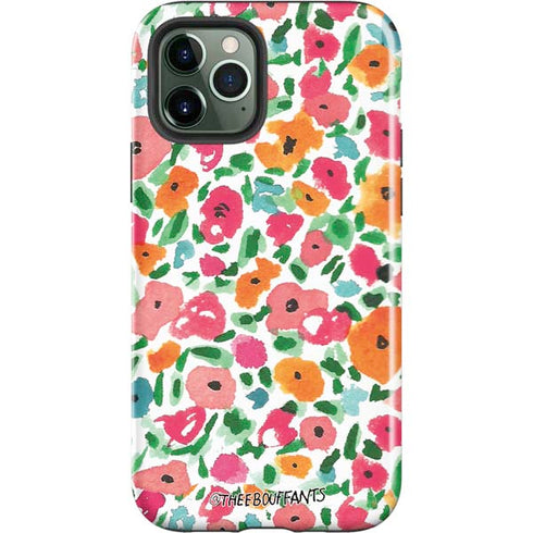 Bouffants and Broken Hearts Watercolor Floral iPhone 12 Pro Impact Case