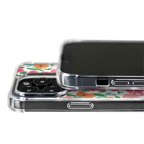 Bouffants and Broken Hearts Watercolor Floral iPhone 14 Pro MagSafe Case