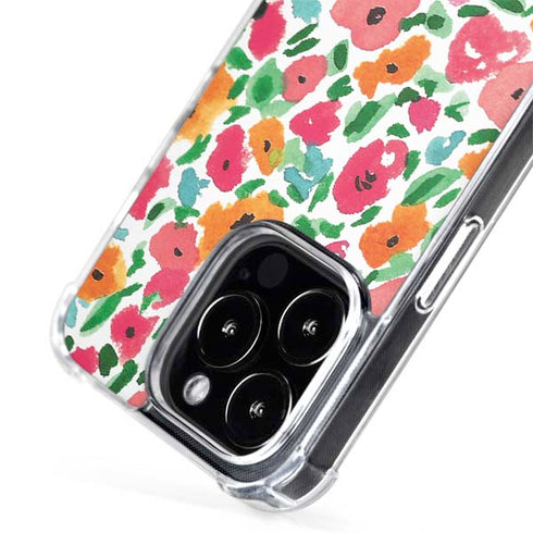 Bouffants and Broken Hearts Watercolor Floral iPhone 15 Pro Max MagSafe Case
