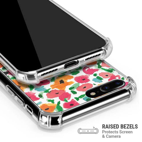 Bouffants and Broken Hearts Watercolor Floral iPhone 7/8 Plus Clear Case