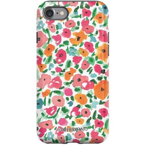 Bouffants and Broken Hearts Watercolor Floral iPhone SE (2nd & 3rd Gen) Pro Case
