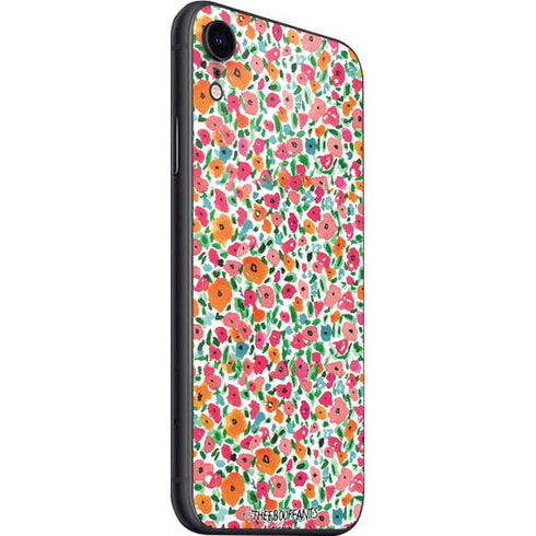 Bouffants and Broken Hearts Watercolor Floral iPhone SE (2nd & 3rd Gen) Skin