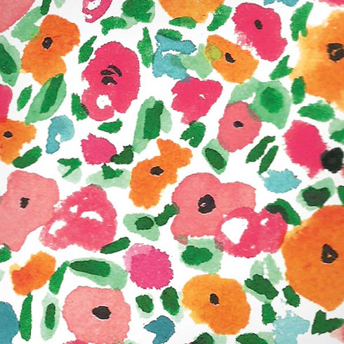 Bouffants and Broken Hearts Watercolor Floral iPhone XR Skin