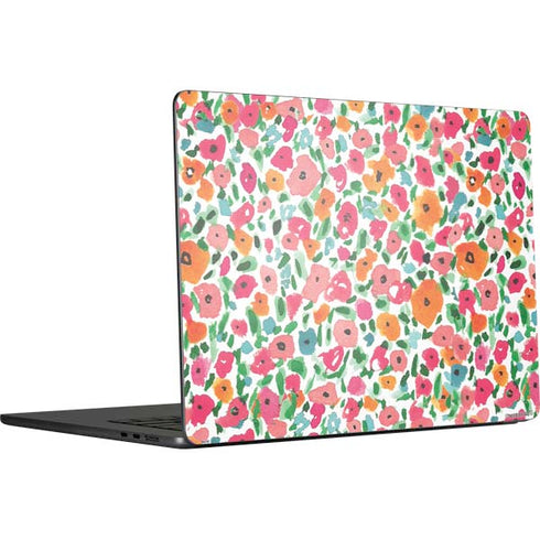 Bouffants and Broken Hearts Watercolor Floral MacBook Air 15 in (2023) Skin