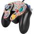 Bouffants and Broken Hearts Watercolor Floral Nintendo GameCube Controller Skin