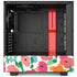 Bouffants and Broken Hearts Watercolor Floral NZXT H510 Compact ATX Mid-Tower Case Skin