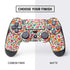 Bouffants and Broken Hearts Watercolor Floral PS4 Controller Skin