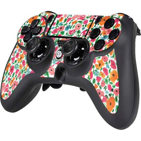 Bouffants and Broken Hearts Watercolor Floral PS4/PC SCUF Impact Controller Skin