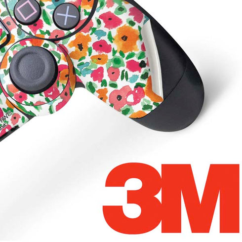 Bouffants and Broken Hearts Watercolor Floral PS4 Pro/Slim Controller Skin