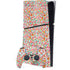 Bouffants and Broken Hearts Watercolor Floral PS5 Slim Digital Edition Console Skin