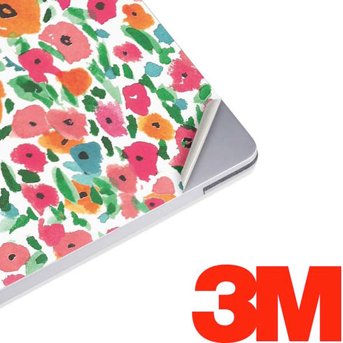 Bouffants and Broken Hearts Watercolor Floral Surface Laptop 2 Skin