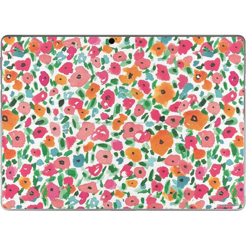Bouffants and Broken Hearts Watercolor Floral Surface Pro 9 Skin