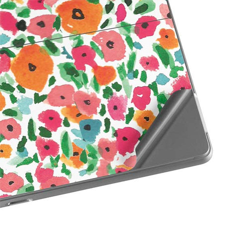 Bouffants and Broken Hearts Watercolor Floral Surface Pro 9 Skin