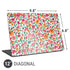 Bouffants and Broken Hearts Watercolor Floral Universal Laptop 12in (9.8 x 6.8in) Skin