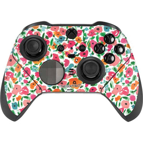 Bouffants and Broken Hearts Watercolor Floral Xbox Elite Wireless Controller Series 2 Skin
