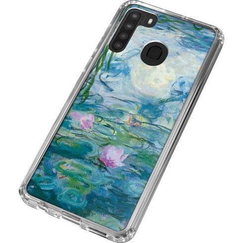Claude Monet Waterlilies, 1916-19 Galaxy A21 Clear Case