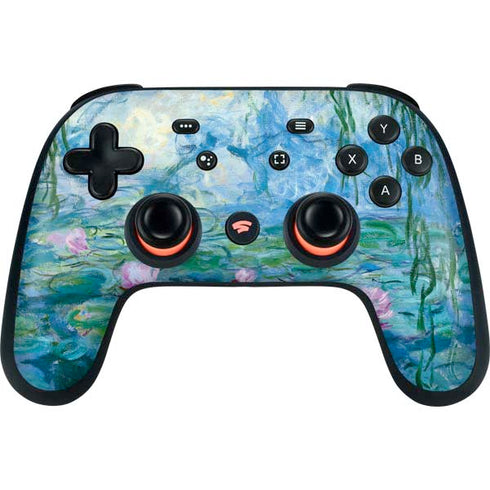 Claude Monet Waterlilies, 1916-19 Google Stadia Controller Skin