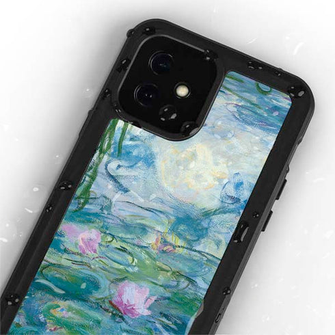 Claude Monet Waterlilies, 1916-19 iPhone 12 Mini Waterproof Case
