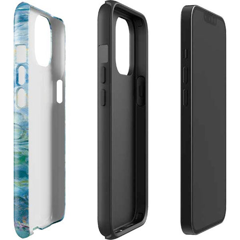 Waterlilies, 1916-19 by Monet iPhone 15 Plus Impact Case