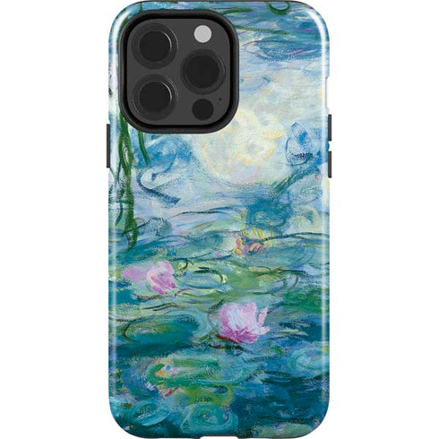 Waterlilies, 1916-19 by Monet iPhone 15 Pro Impact Case