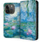 Waterlilies, 1916-19 by Monet iPhone 15 Pro Folio Case