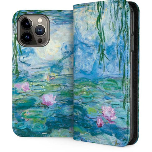 Waterlilies, 1916-19 by Monet iPhone 15 Pro Max Folio Case