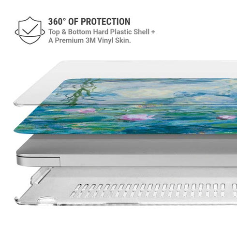 Waterlilies, 1916-19 by Monet MacBook Air 13in M1 (2021) Case plus Skin