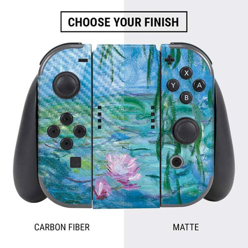 Claude Monet Waterlilies, 1916-19 Nintendo Switch Bundle Skin