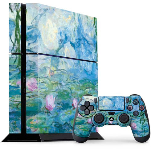 Claude Monet Waterlilies, 1916-19 PS4 Console and Controller Bundle Skin