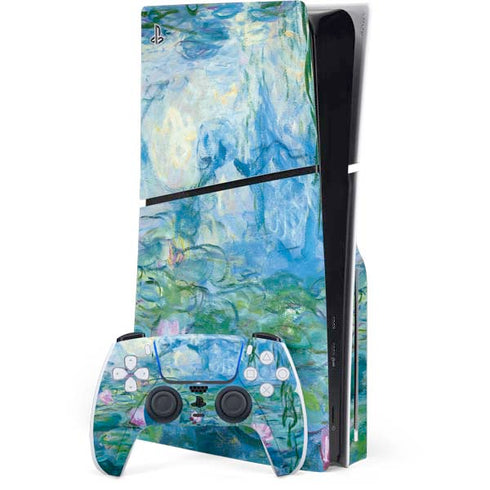 Waterlilies, 1916-19 by Monet PS5 Slim Disk Bundle Skin