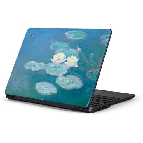 Claude Monet Waterlilies, Evening Samsung Chromebook Skin