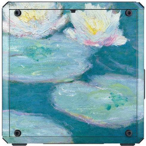 Claude Monet Waterlilies, Evening Cooler Master MasterBox Q300L Mini Tower Skin