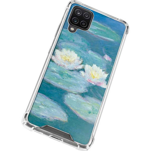 Claude Monet Waterlilies, Evening Galaxy A12 Clear Case