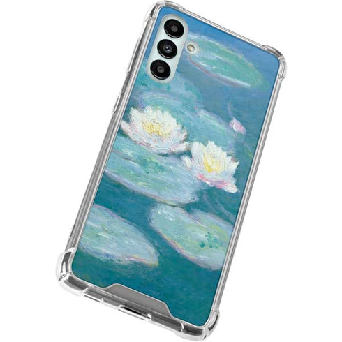 Claude Monet Waterlilies, Evening Galaxy A13 5G Clear Case