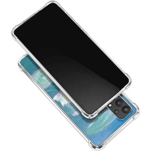 Claude Monet Waterlilies, Evening Galaxy A32 5G Clear Case