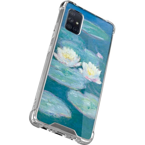 Claude Monet Waterlilies, Evening Galaxy A51 5G Clear Case