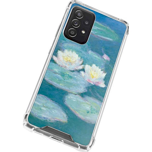 Claude Monet Waterlilies, Evening Galaxy A52 5G Clear Case