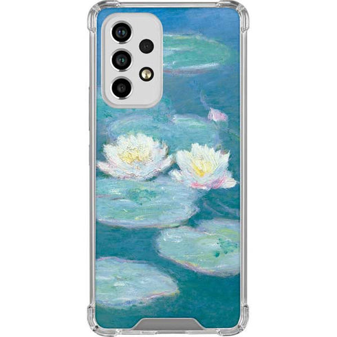Claude Monet Waterlilies, Evening Galaxy A53 5G Clear Case