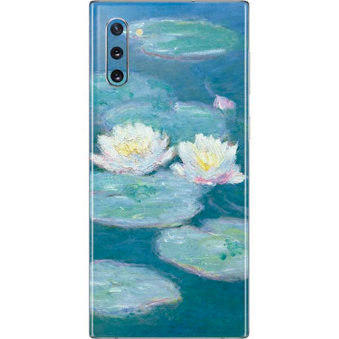 Claude Monet Waterlilies, Evening Galaxy Note 10 Skin