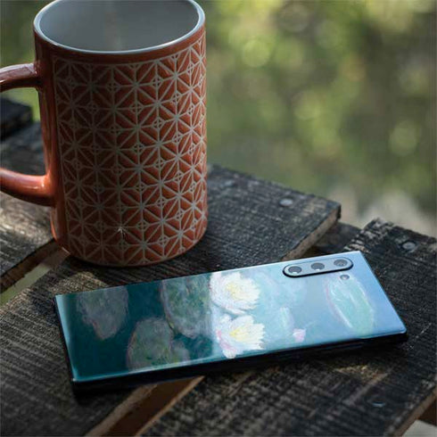 Claude Monet Waterlilies, Evening Galaxy Note 10 Skin