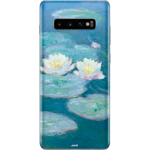 Claude Monet Waterlilies, Evening Galaxy S10 Plus Skin