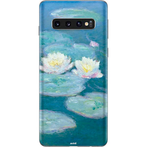 Claude Monet Waterlilies, Evening Galaxy S10 Skin