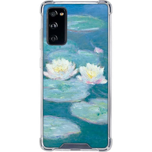 Claude Monet Waterlilies, Evening Galaxy S20 FE Clear Case