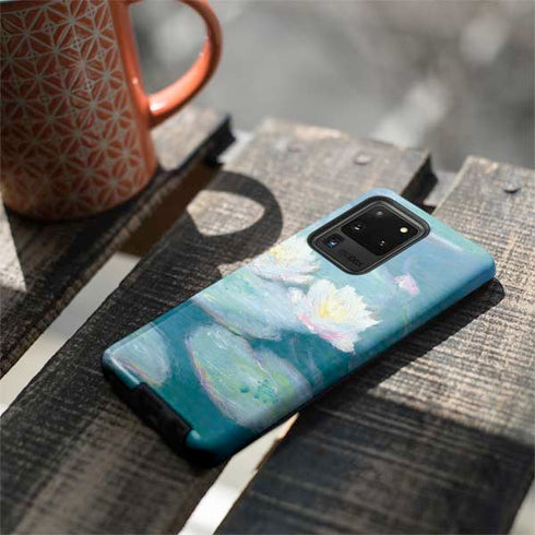 Claude Monet Waterlilies, Evening Galaxy S20 Ultra 5G Pro Case