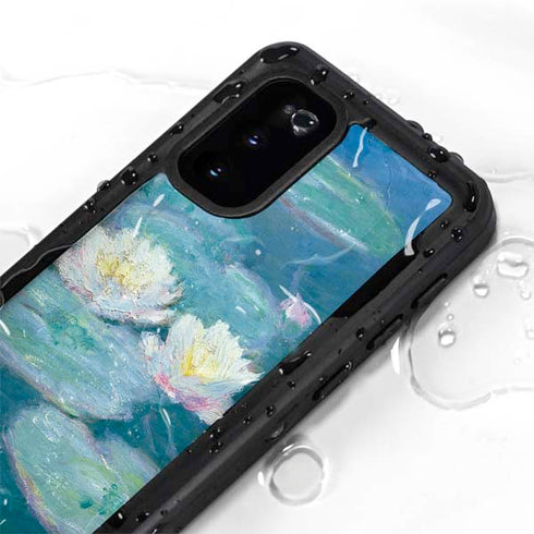 Claude Monet Waterlilies, Evening Galaxy S20 Waterproof Case