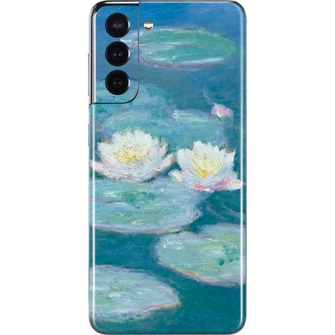 Claude Monet Waterlilies, Evening Galaxy S21 5G Skin