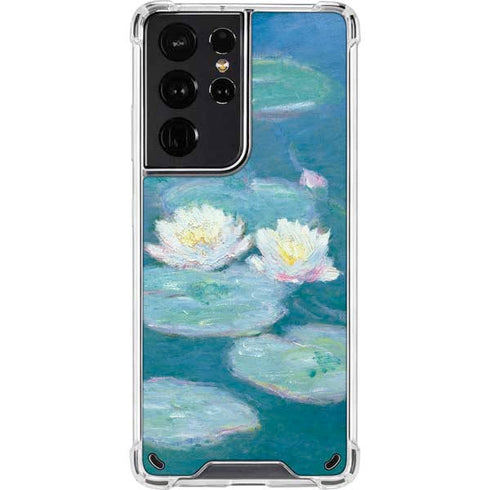 Claude Monet Waterlilies, Evening Galaxy S21 Ultra 5G Clear Case
